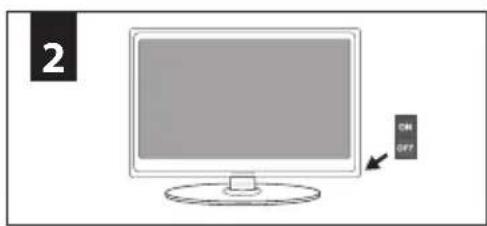 BLAUPUNKT BLA32C124I - For this type of installation you will need a fastening chord - 3