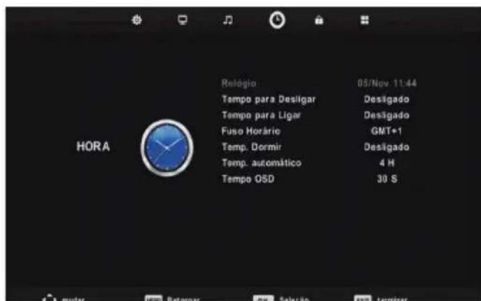BLAUPUNKT BLA32C124I - Menu de hora - 1