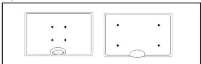 BLAUPUNKT BLA32C124I - Wall mounting the TV - 1