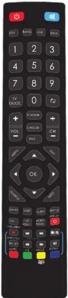 BLAUPUNKT BLA32C124I - Télécommande - 1