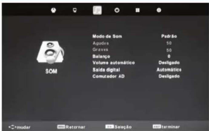 BLAUPUNKT B215A155TCFHDD - Menu de som - 1