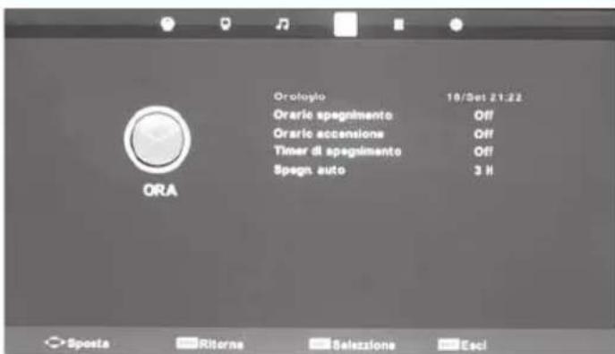 BLAUPUNKT B215A155TCFHDD - Menu orario - 1