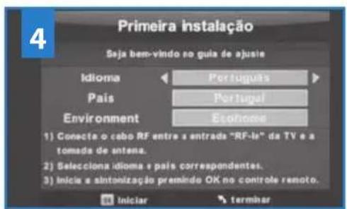 BLAUPUNKT B215A155TCFHDD - Começar - configuração inicial - 4