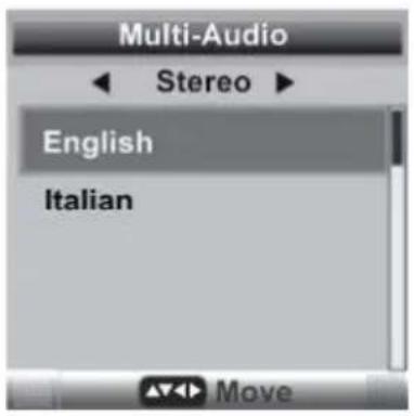 TOKAI TTE40D1304K - MULTI-AUDIO SETTING - 1