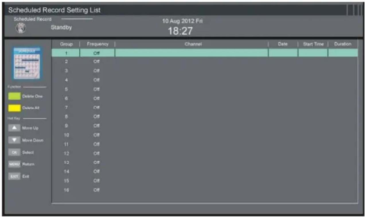 TOKAI TTE24K2014K - Enregistrement programme - 1
