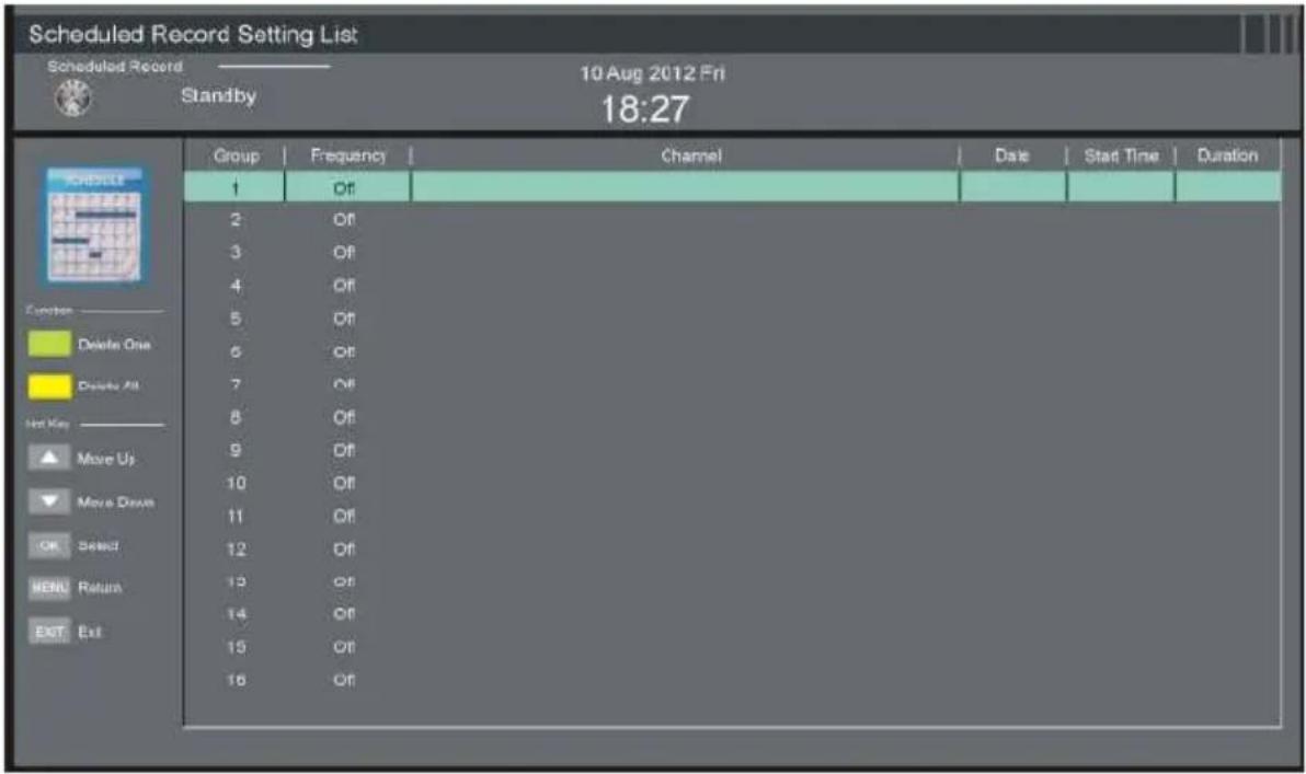 TOKAI TTE32D1904K - Scheduled Record - 1