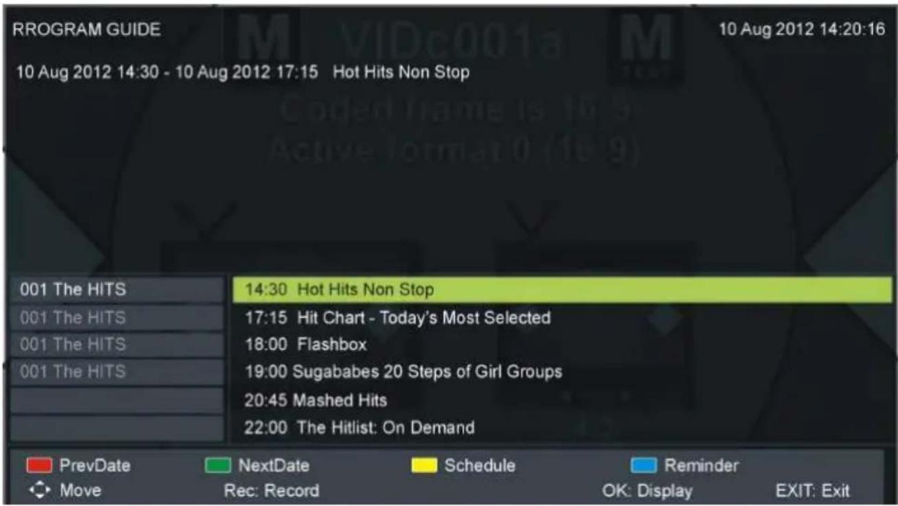 TOKAI TTE24D1804K - TV GUIDE (FOR DTV MODE ONLY) - 1