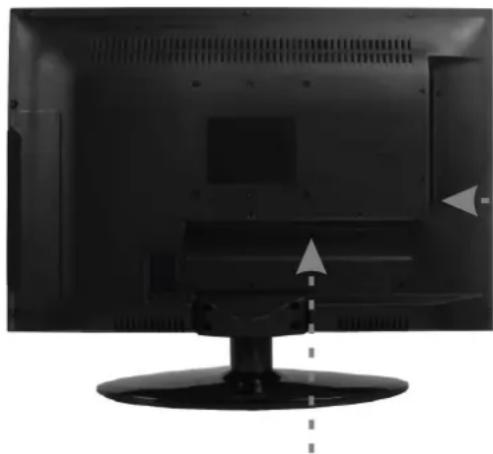 AKIRA LEDB13HU32H - Vista posteriore e collegamenti di controllo - 1