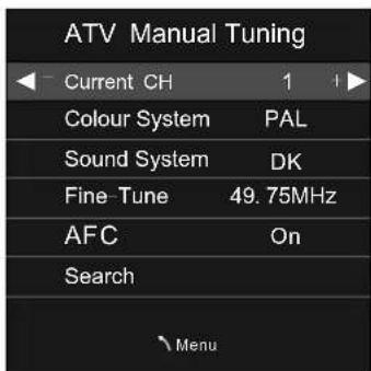 AKIRA LEDB13HU32H - Sintonia Manual ATV - 1