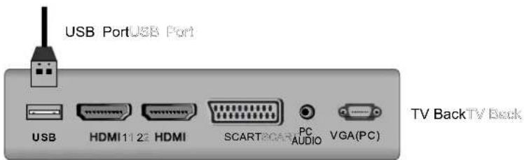 AKIRA LEDB13HU32H - USB PORT FUNCTION - 1
