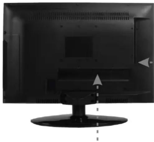 AKIRA LEDB13HU32H - Vista trasera y conexiones de Control - 1