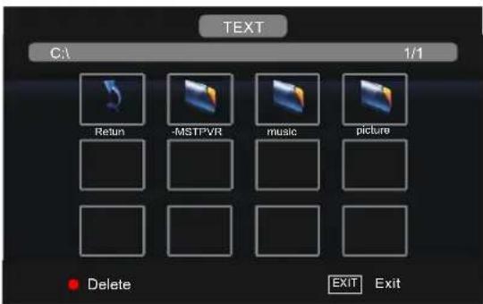 AKIRA LEDB13HU22H - Menu TEXT (TEXTO) - 2