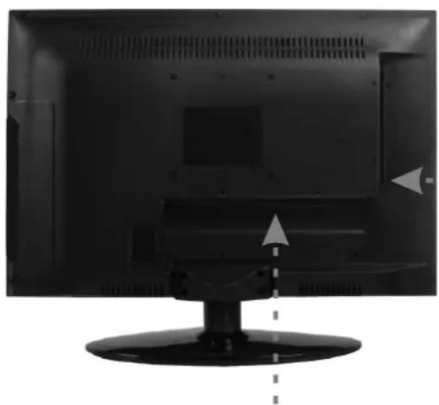 AKIRA LEDB13HU22H - Vista posteriore e collegamenti di controllo - 1