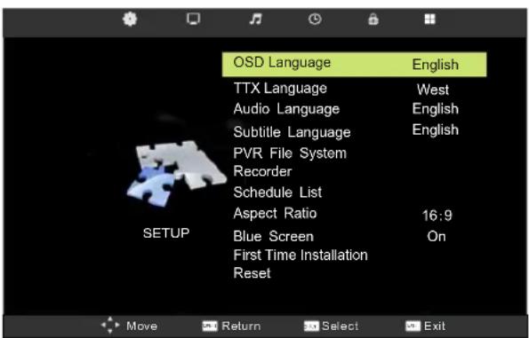 AKIRA LEDB13HU24F - MENUDECONFIGURATIONMENUDECONF - 1