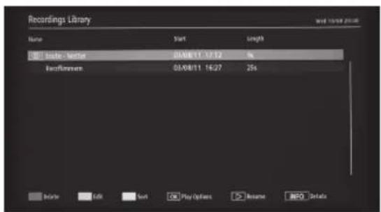 PEAQ PTV461100 - BIBLIOTECA DELLE REGISTRAZIONI - 1