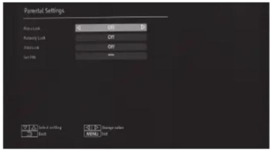 PEAQ PTV461100 - RESTRIZIONI DI VISIONE - 1
