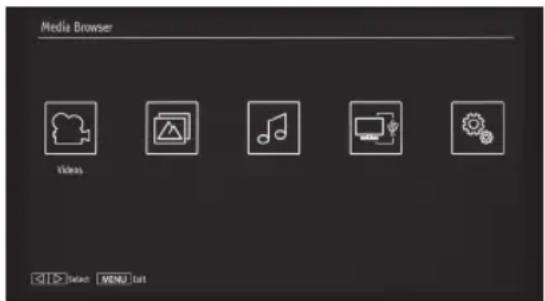 PEAQ PTV461100 - Navigateur média - 1