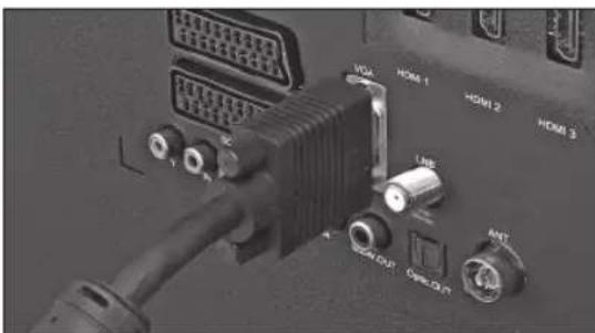 PEAQ PTV461100 - CONNEXION À UN PC - 1