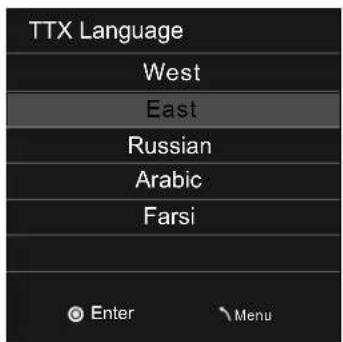 AKIRA LEDB13TU24F - TTX Language (Lingua televideo) - 1