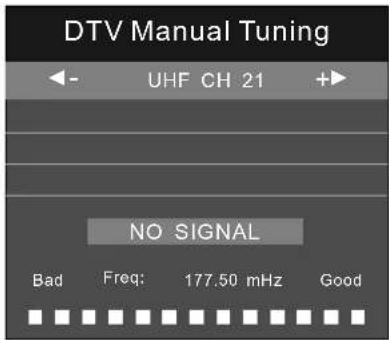 AKIRA LEDB13TU22H - DTV Manual Tuning - 1