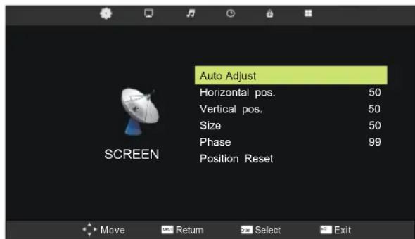AKIRA LEDB13TU19H - SCREEN MENU - 1