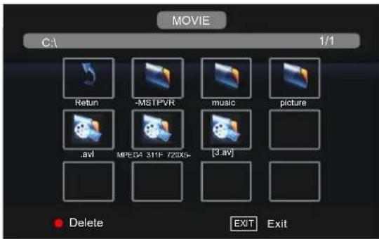 AKIRA LEDB13HU42F - MOVIE Menu - 2