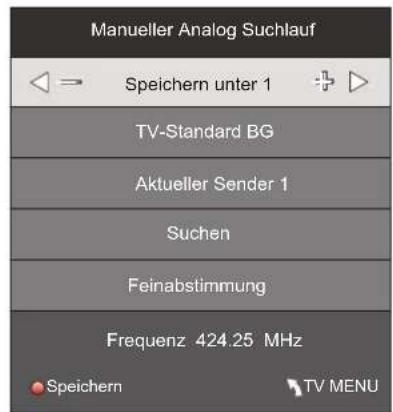 Terris LEDTV 2933 - MANUELLE SENDERSUCHE FÜR ANALOGEN EMPFANG - 1