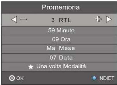 Terris LEDTV 2933 - Memorizzare attivazione/cambio automatico delle trasmissioni - 1