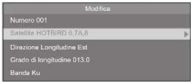 Terris LEDTV 2933 - MODIFICA DI UN SATELLITE O TRANSPONDER - 1