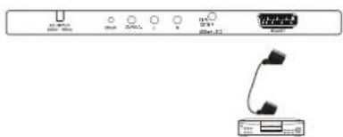 Terris LEDTV 2933 - Raccord péritel - 1