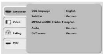 Terris LEDTV 2933 - Menu Setup - 1