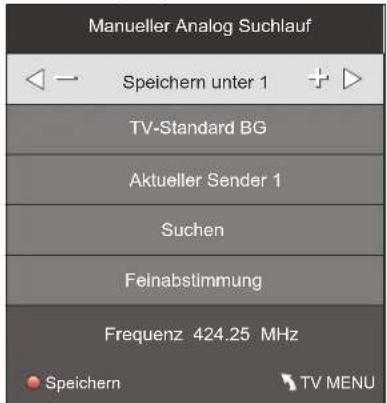 Terris LED TV 2242 - MANUELLE SENDERSUCHE FÜR ANALOGEN EMPFANG - 1