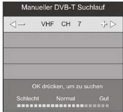 Terris LED TV 2242 - DVB-T-SENDER MANUELL SPEICHERN - 1