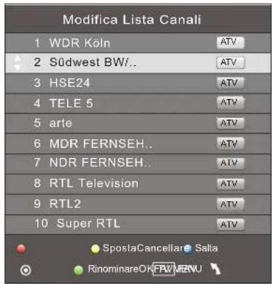 Terris LED TV 2242 - Spostamento di emittenti - 1