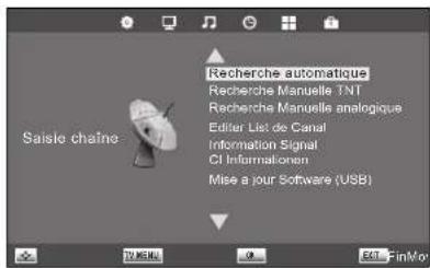 Terris LED TV 2242 - MÉMORISATION AUTOMATIQUE DES STATIONS - 1
