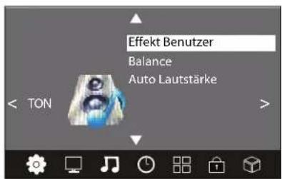 Terris LED TV 1904 - Effekt einstellen - 1
