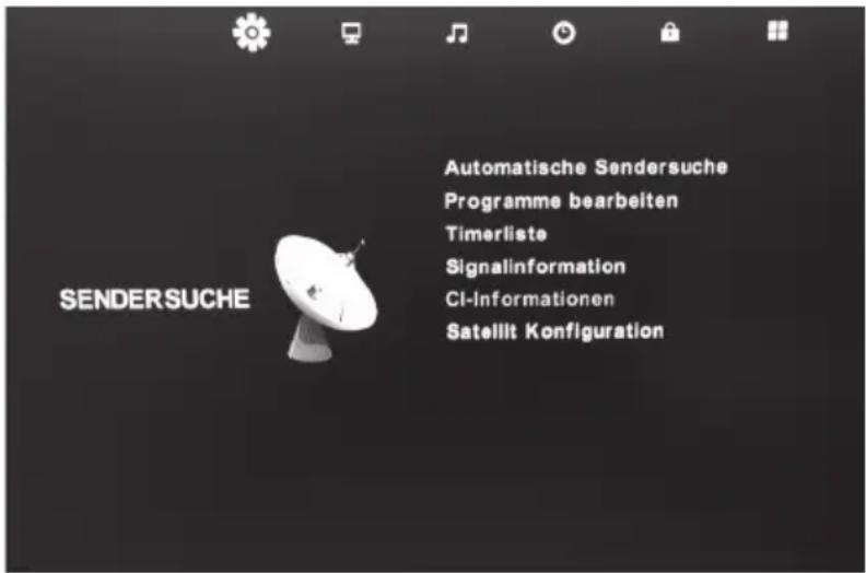Alphatronics R24 EWDSB - Recherche des chaînes par satellite - 1