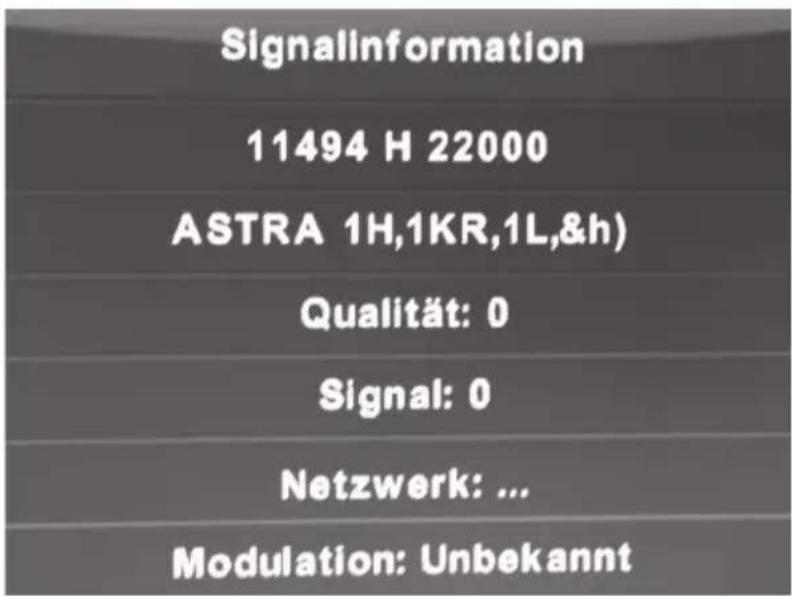 Alphatronics R19 EWDSB - Informations du signal - 1