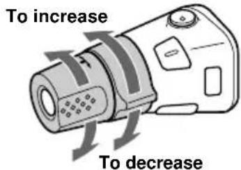 SONY CDXR3300MP - Changing the operative direction - 1