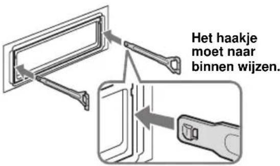 SONY CDXR3300MP - Het apparatus verwijderen - 3