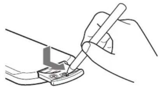 SONY CDXR3300MP - Replacing the lithium battery - 1