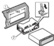 PIONEER DEH3400UB - Ipeephe KpenneHne cTahapTa DIN - 1