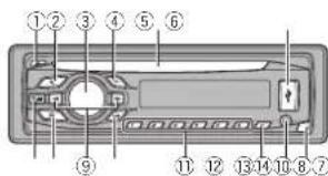 PIONEER DEH3400UB - Appareil central - 2