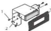 PIONEER DEH3400UB - 3aDHee KpenneHne cTaHapTa DIN - 2