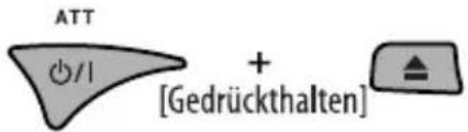 JVC KDBT12 - Zwangsweises Ausschieben einer Disc - 1