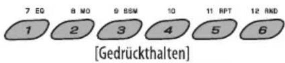 JVC KDBT12 - Speichern von DAB-Diensten - 1