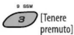 JVC KDBT12 - Preimpostazione automatica delle stazioni FM—SSM (Strong-station Sequential Memory) - 2