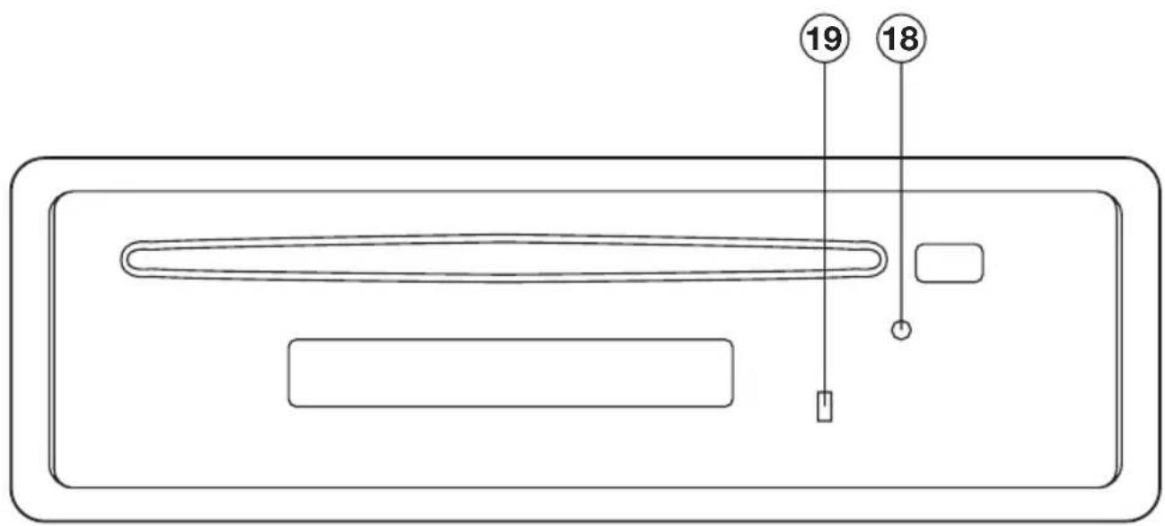 Marquant MCR637 - BEDIENINGSTOETSEN - 2