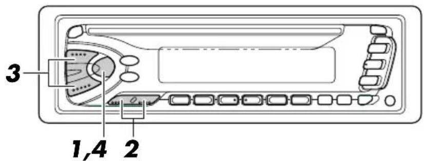 JVC KDS550 - Advanced SCM annuleren - 1