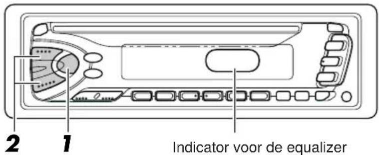 JVC KDS550 - Geluid aanpassen - 1